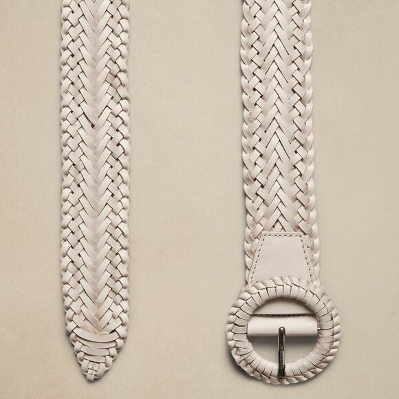 Banana Republic Braided Leather Belt